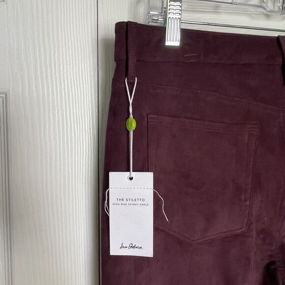 NEW SAM EDELMAN THE STILETTO HIGH RISE SKINNY ANKLE PANTS SIZE 12/31 - Picture 11 of 16